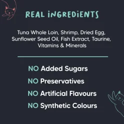 Meowsi Tuna & Shrimp Pâté Wet Cat Food Grain-Free 80g
