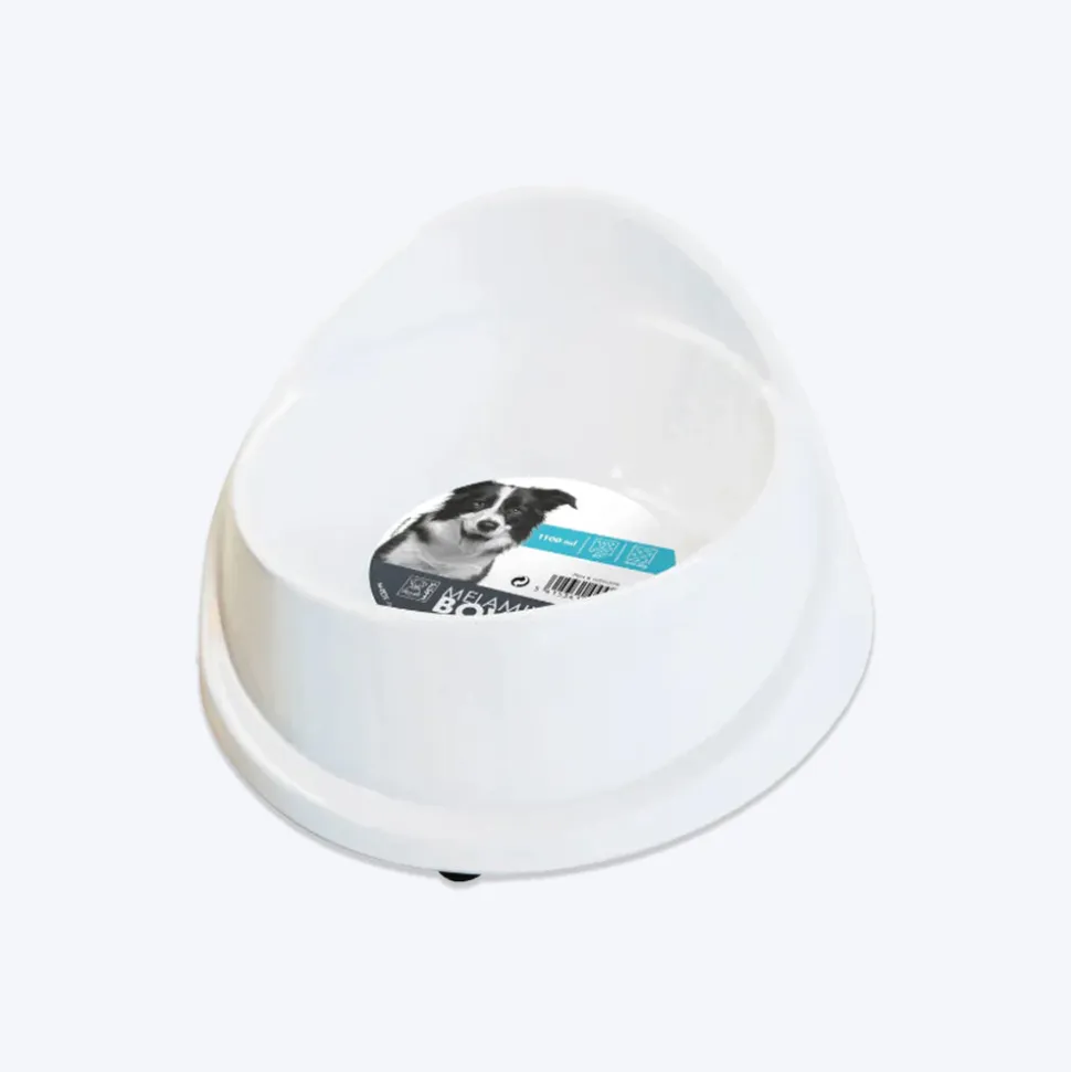 M-Pets Single Fashion Diner Bowl (Melamine) For Dogs - 300 ml - Assorted