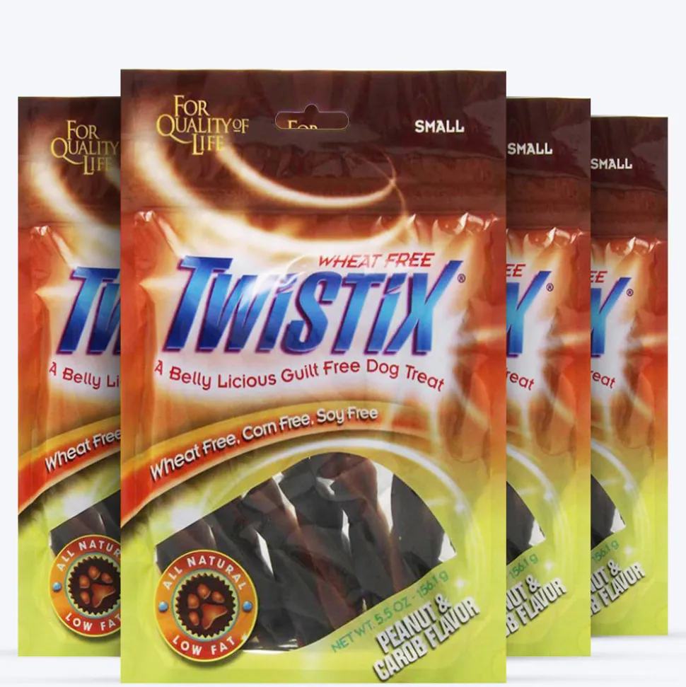 NPIC Twistix Peanut & Carob Dog Treats - 156 g