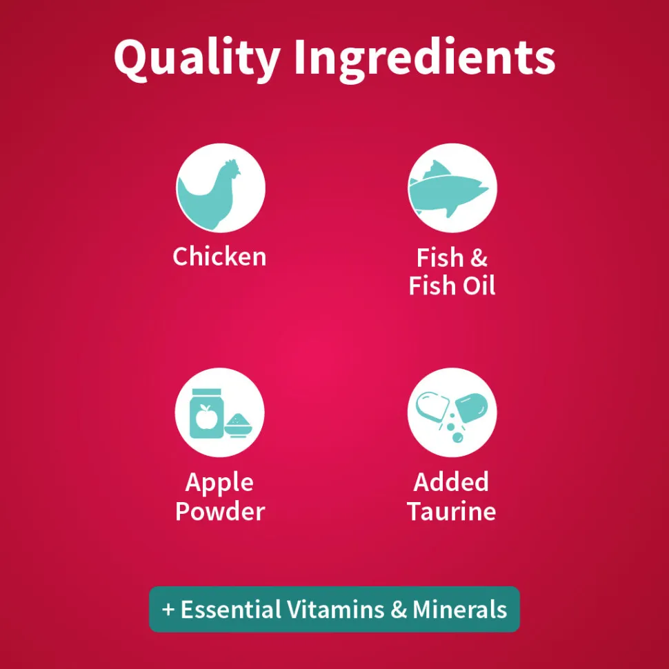 Nutrimeow Chicken & Fish Dry Food For Kitten