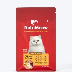 Nutrimeow Chicken & Tuna Dry Food For Adult Cat