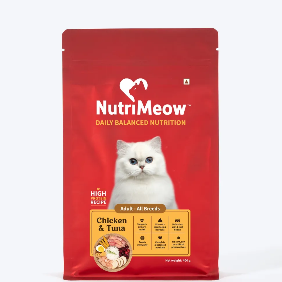 Nutrimeow Chicken & Tuna Dry Food For Adult Cat