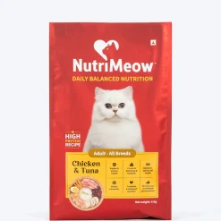 Nutrimeow Chicken & Tuna Dry Food For Adult Cat