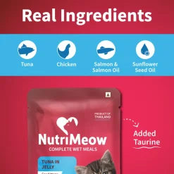 NutriMeow Kitten Food Trial Pack of 2 (80 gm each)