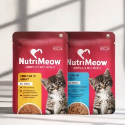 NutriMeow Kitten Food Trial Pack of 2 (80 gm each)