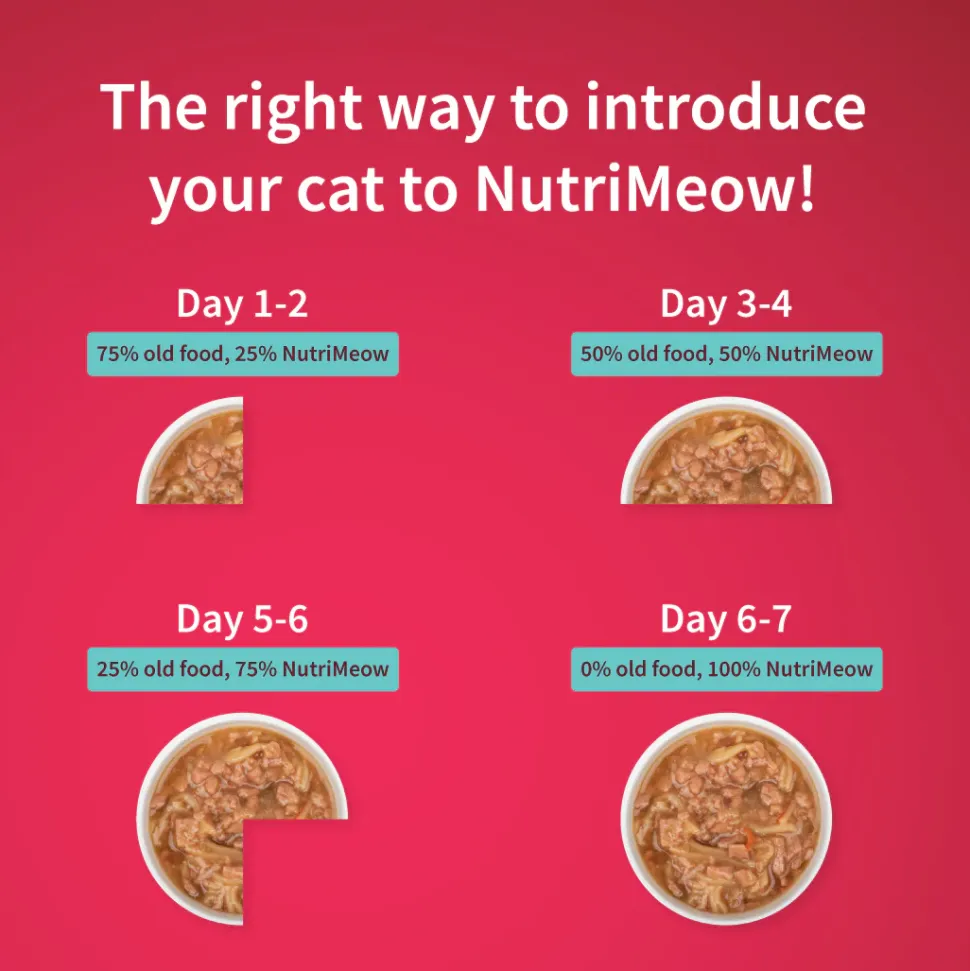 NutriMeow Oceanfish In Gravy Wet Food For Adult Cat - 80 gm