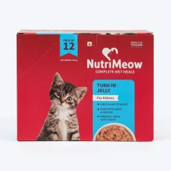 NutriMeow Tuna In Jelly Wet Food For Kitten - 80 gm