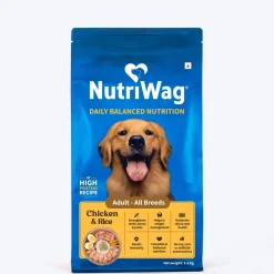 NutriWag Chicken & Rice Dry Food For Adult Dog