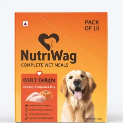 NutriWag Complete Wet Meals With Chicken, Rice & Pumpkin For Dog