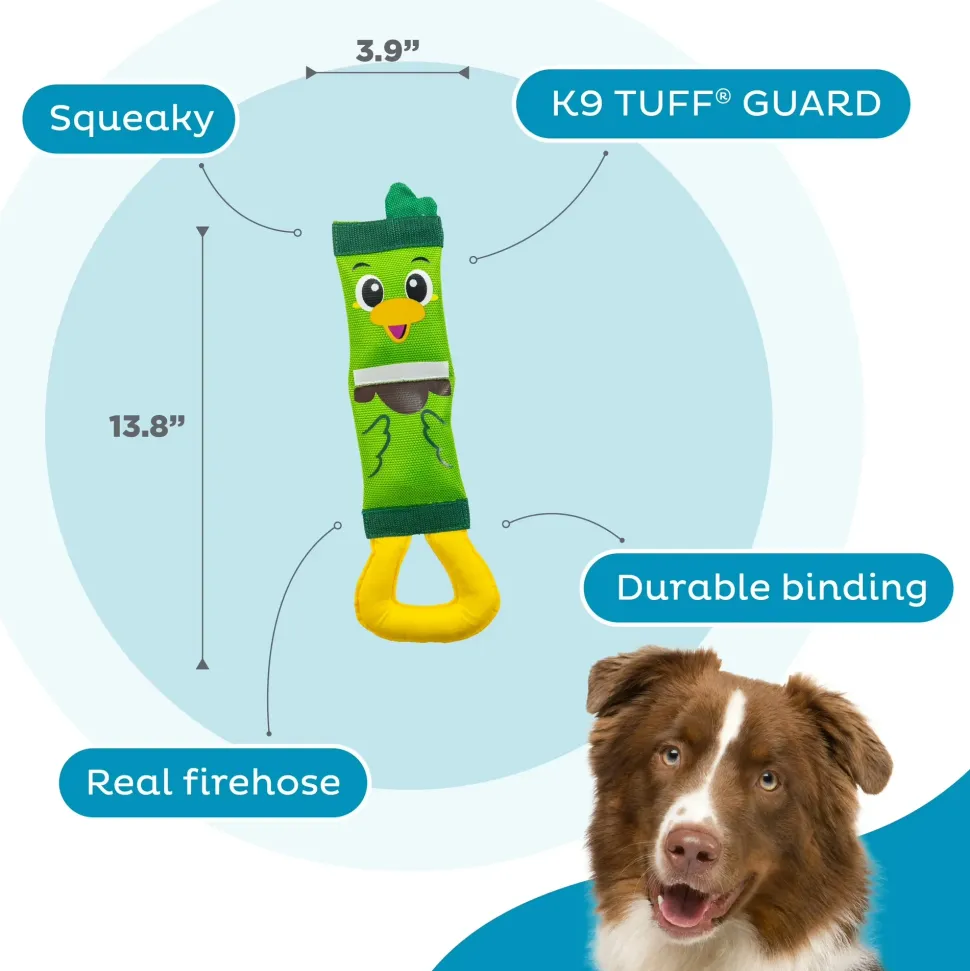 Outward Hound Mallard Fire Biterz Chew Toy For Dog - Green