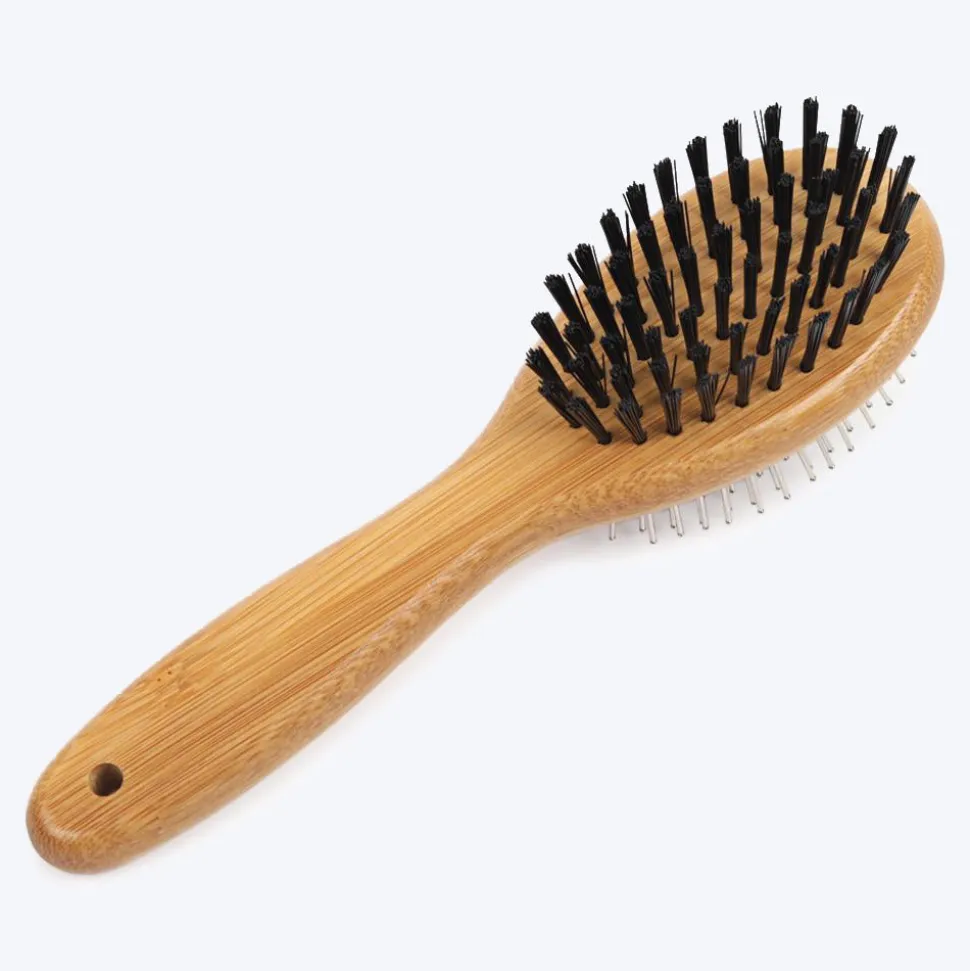 Paws For Earth Bamboo Double Sided Brush For Dogs