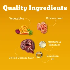 Pedigree Chicken Grilled Liver Flavour In Loaf With Vegetables Adult Dog Wet Food - 70 gm Packs