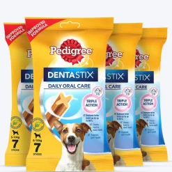 Pedigree Dentastix Oral Care Dog Treat Weekly Pack For Small Breed - 110 g
