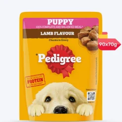Pedigree Lamb Chunks In Gravy Puppy Wet Food - 70 g