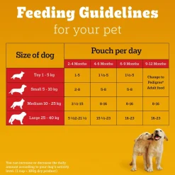 Pedigree Lamb Flavour Chunks In Gravy Puppy Wet Dog Food - 130 g