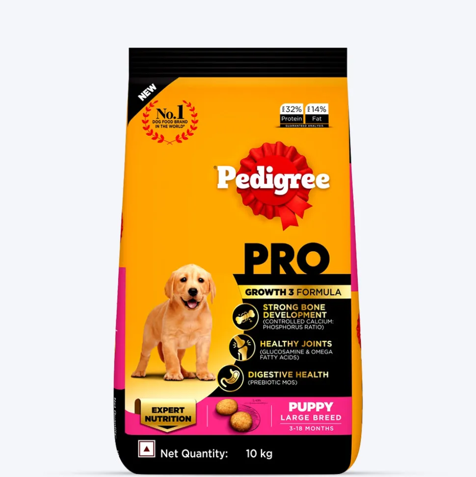 Pedigree PRO Expert Nutrition Puppy Large Breed Dry Dog Food (3-18 Months)