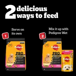 Pedigree PRO Expert Nutrition Puppy Large Breed Dry Dog Food (3-18 Months)