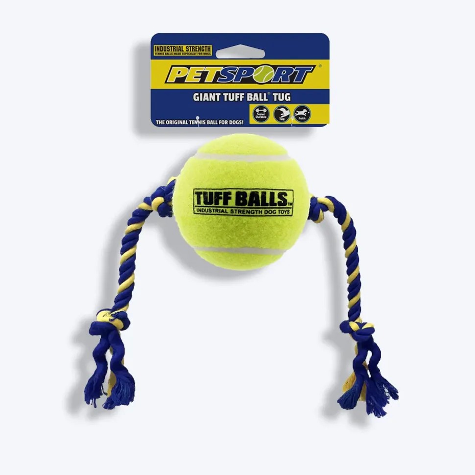 Petsport Giant Tuff Ball Tug - Dog Toy