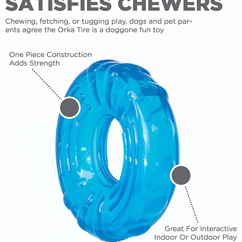 Petstages Orka Tire Dog Chew Toy