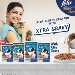 Purina Felix Gravy Lover Chicken Wet Food For Cat - 70 gm