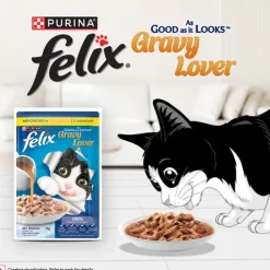 Purina Felix Gravy Lover Chicken Wet Food For Cat - 70 gm