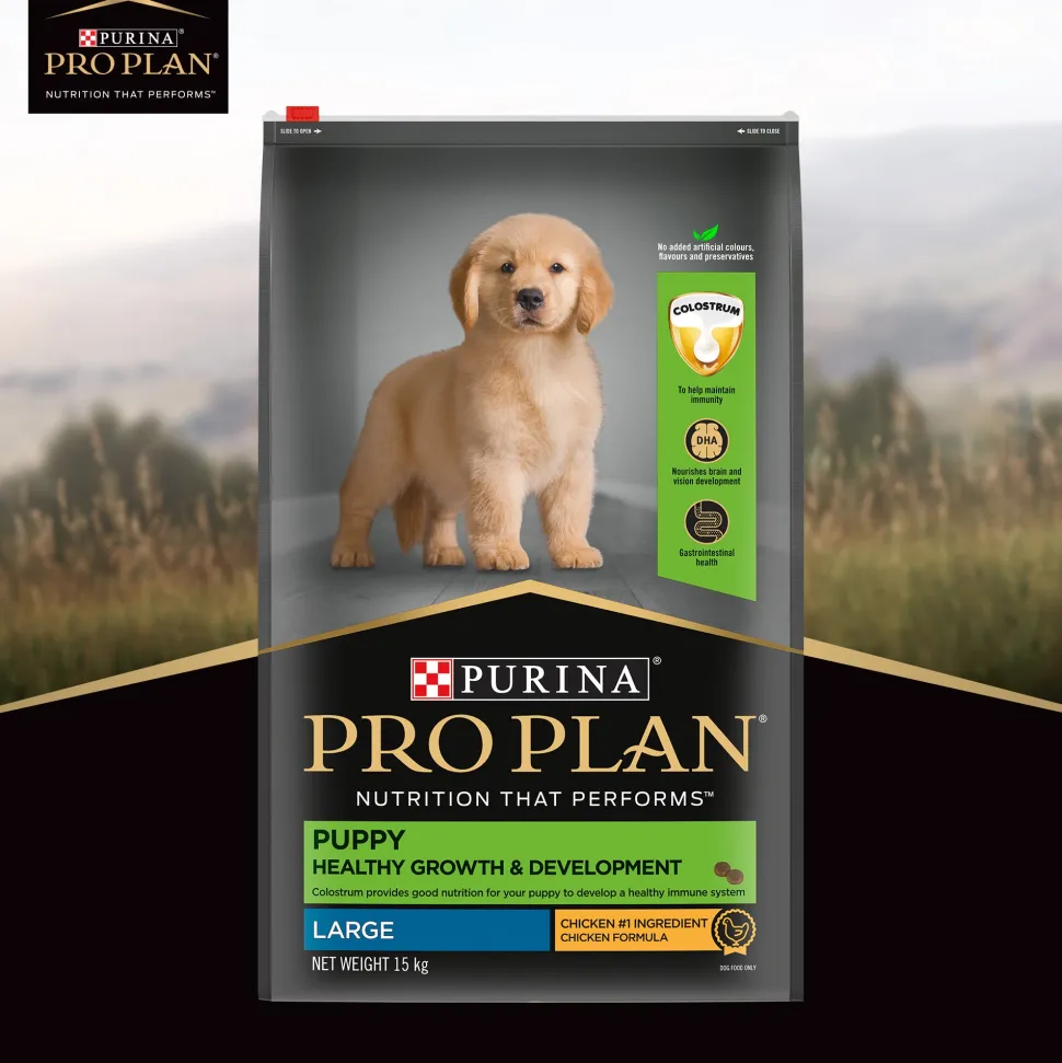 PURINA PRO PLAN Healthy Growth & Development Dry Food For Puppy - Large Breed