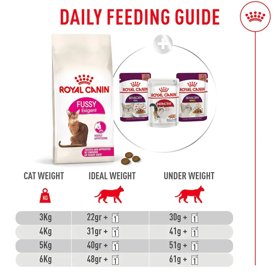 Royal Canin Fussy Exigent Dry Food For Cat