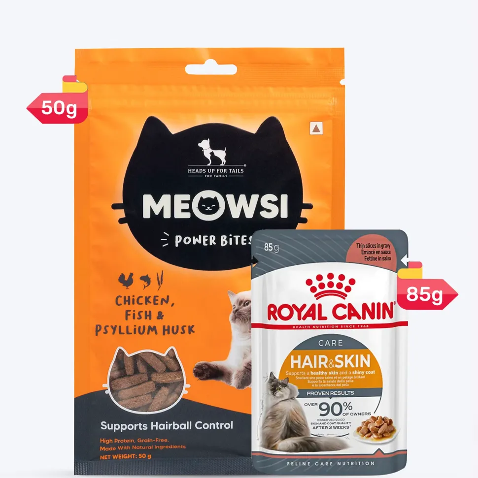 Royal Canin Hair & Skin Care In Gravy Adult Cat Wet Food - 85 g