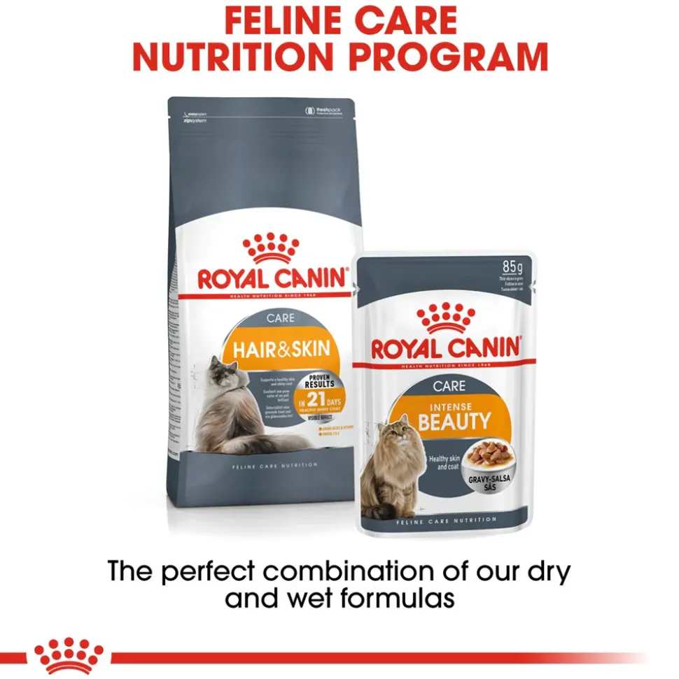 Royal Canin Hair & Skin Care In Gravy Adult Cat Wet Food - 85 g