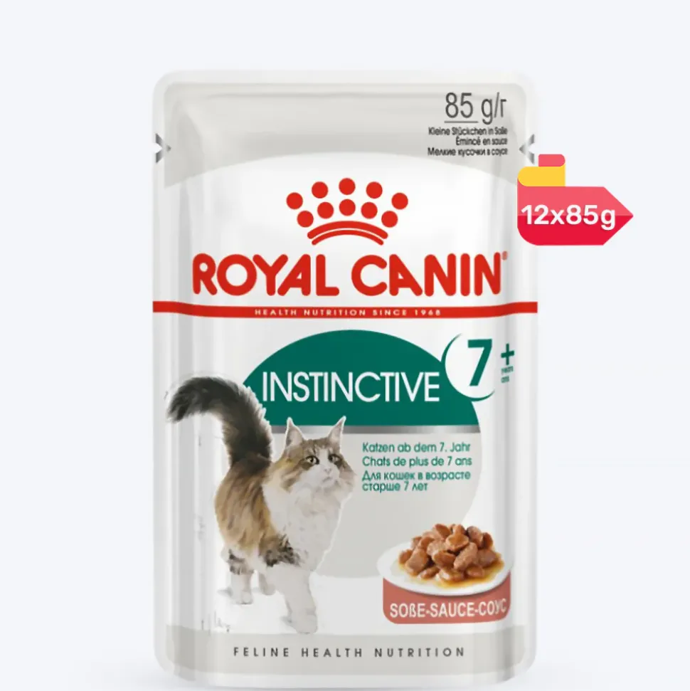 Royal Canin Instinctive 7+ Cat Wet Food - 85 g packs