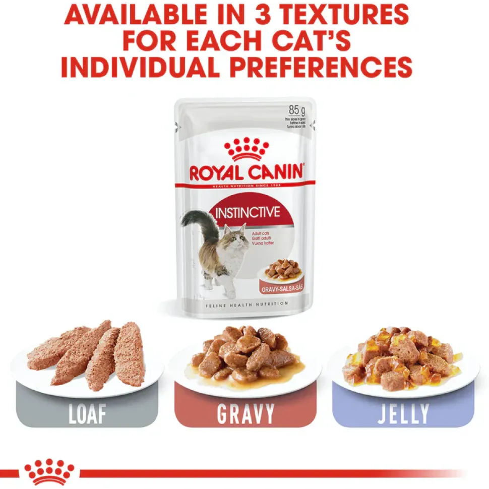 Royal Canin Instinctive Wet Cat Food - 85 g packs