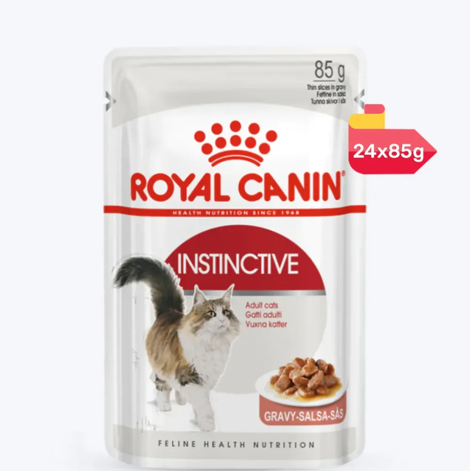 Royal Canin Instinctive Wet Cat Food - 85 g packs