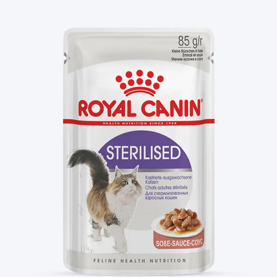 Royal Canin Sterilised/Neutered Wet Cat Food - 85 g packs