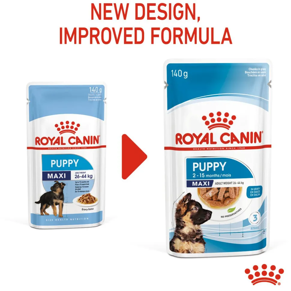 Royal Canin Maxi Breed Wet Puppy Food - 140 g