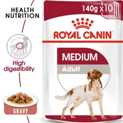 Royal Canin Medium Breed Adult Wet Dog Food - 140 g
