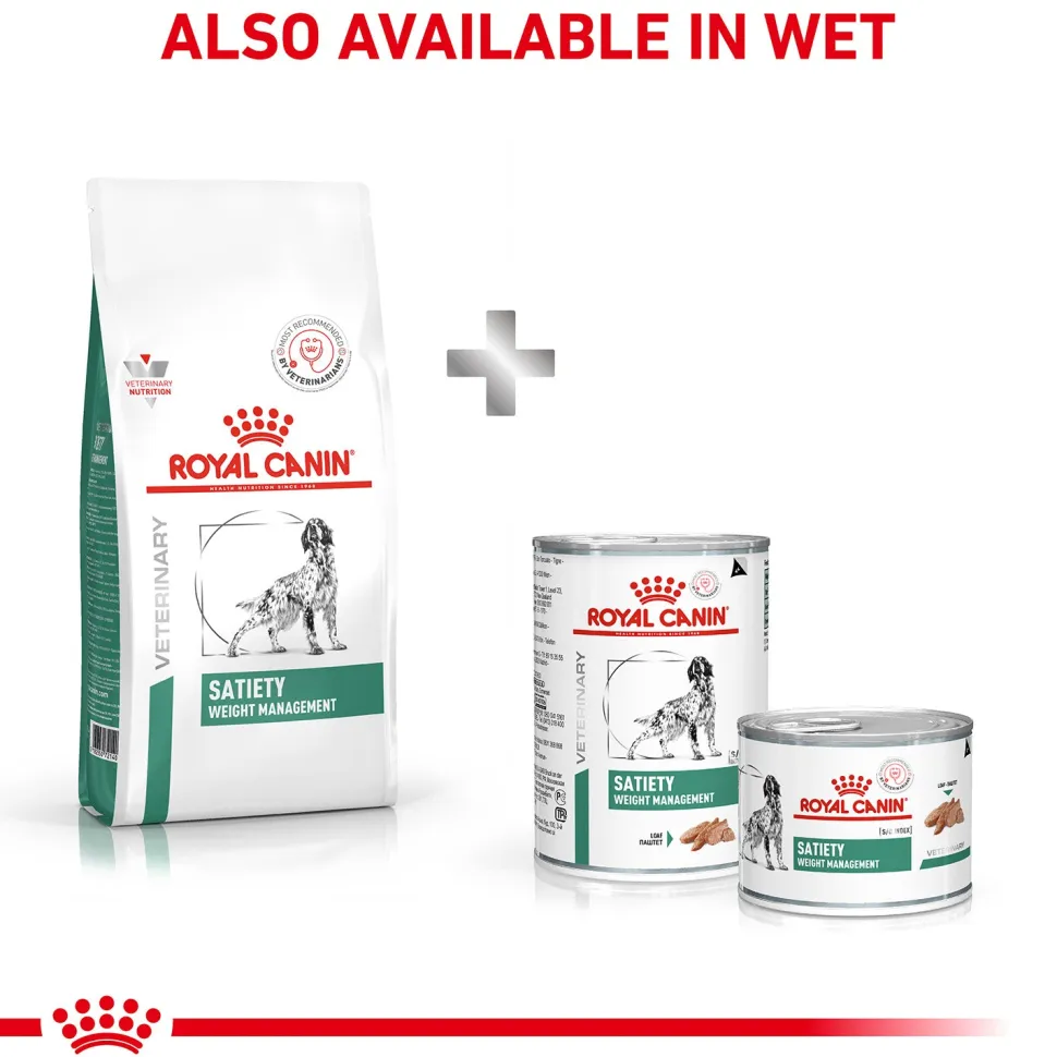 Royal Canin Veterinary Diet Satiety Weight Management Dry Food For Dog