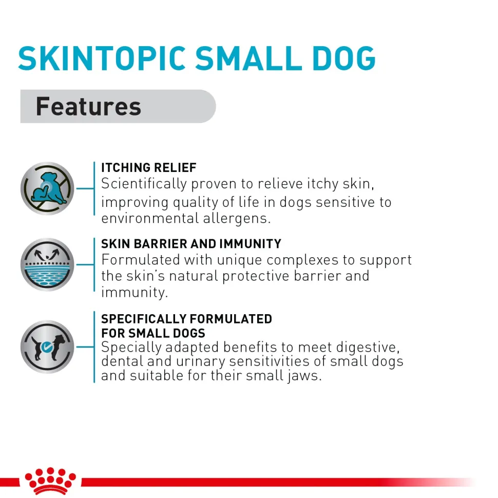Royal Canin Veterinary Skintopic Dry Food For Small Dog
