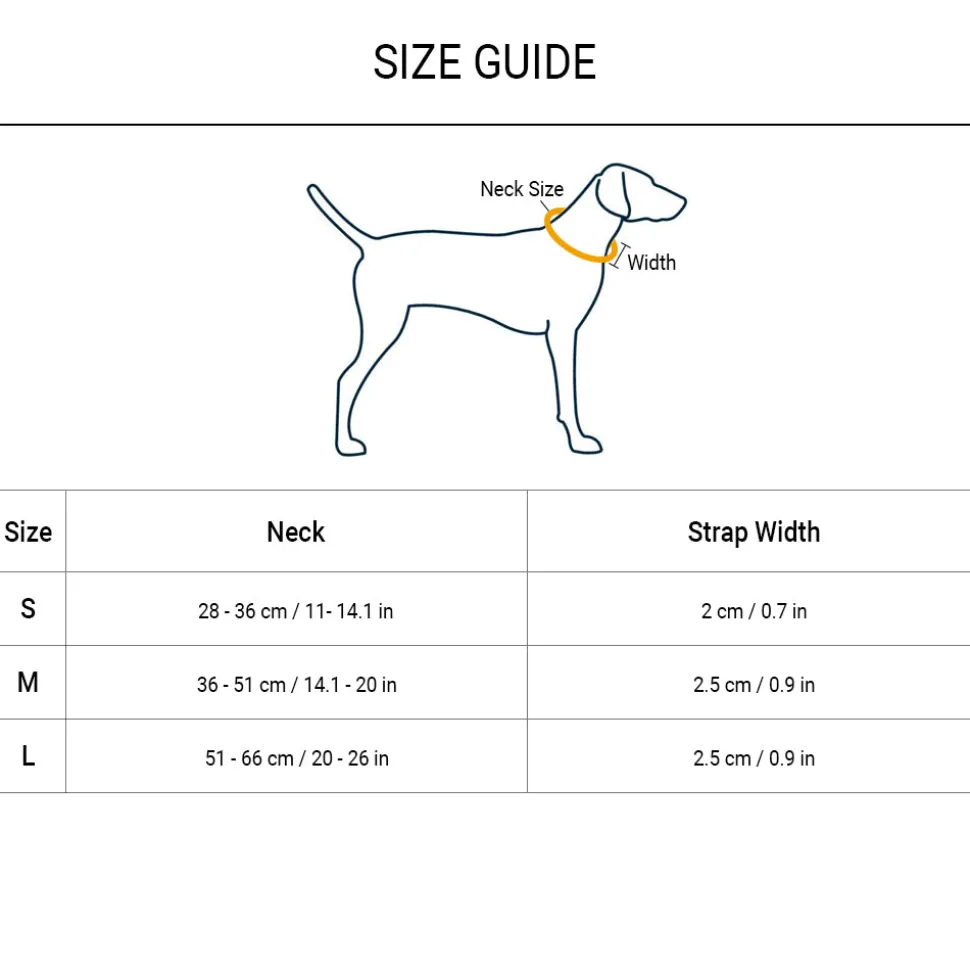 Ruffwear Top Rope Dog Collar - Sunset