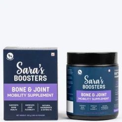 Sara's Boosters Bone & Joint Mobility Supplement For Dogs - 100 g