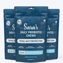 Sara's Daily Probiotic Chews: Gut & Digestive Support - 70 g
