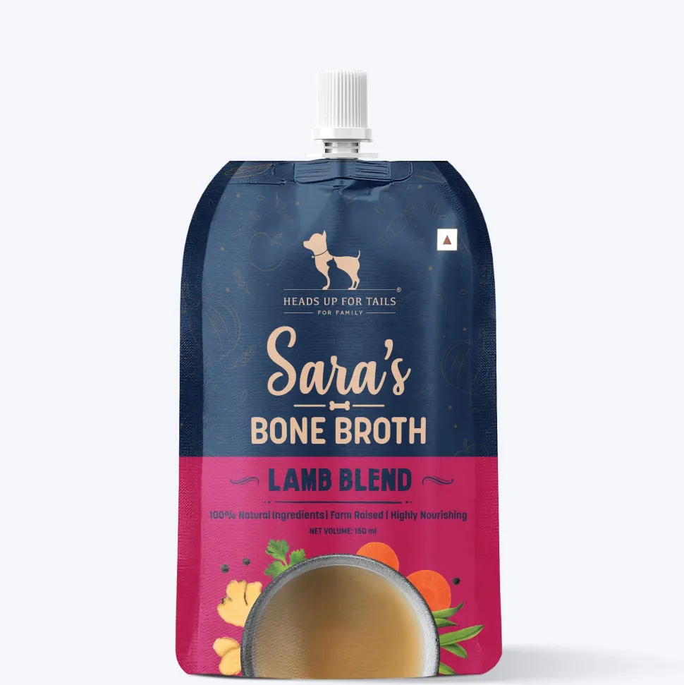 Sara's Lamb Blend Bone Broth For Dogs - 150 ml
