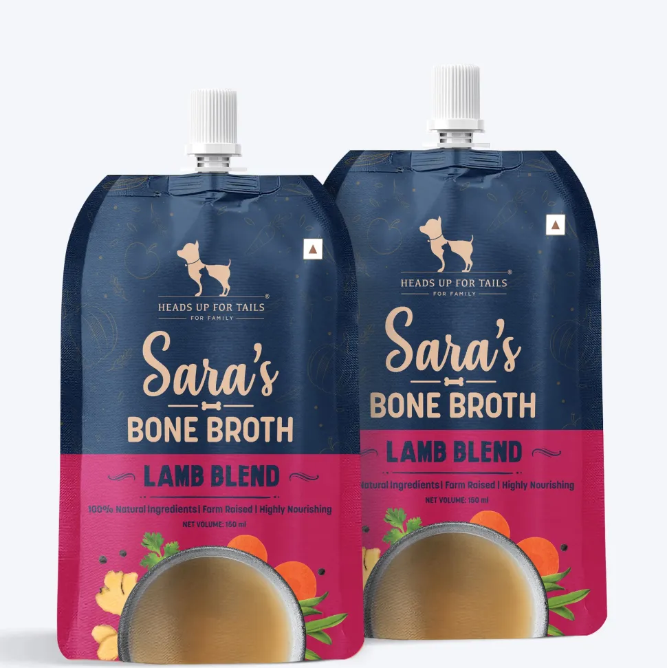 Sara's Lamb Blend Bone Broth For Dogs - 150 ml