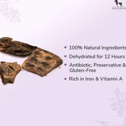 Sara's Chicken Liver Jerky with Turmeric Dog Treats 70g