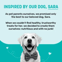 Sara's Dehydrated Salmon Jerky Dog Treats Grain-Free 70g