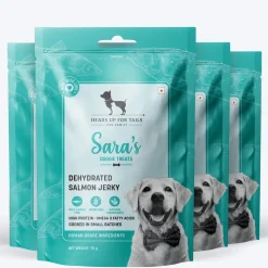 Sara's Dehydrated Salmon Jerky Dog Treats Grain-Free 70g