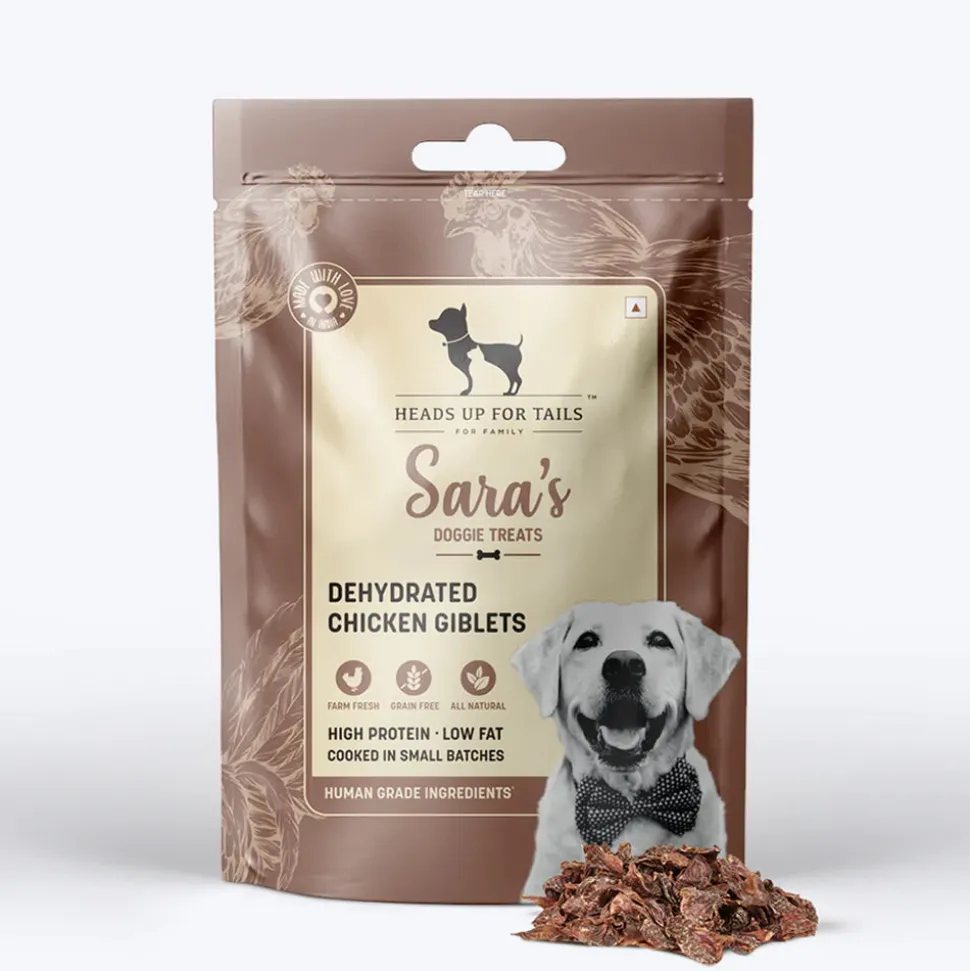 Sara's Doggie Dehydrated Chicken Giblets for Dogs 70 g
