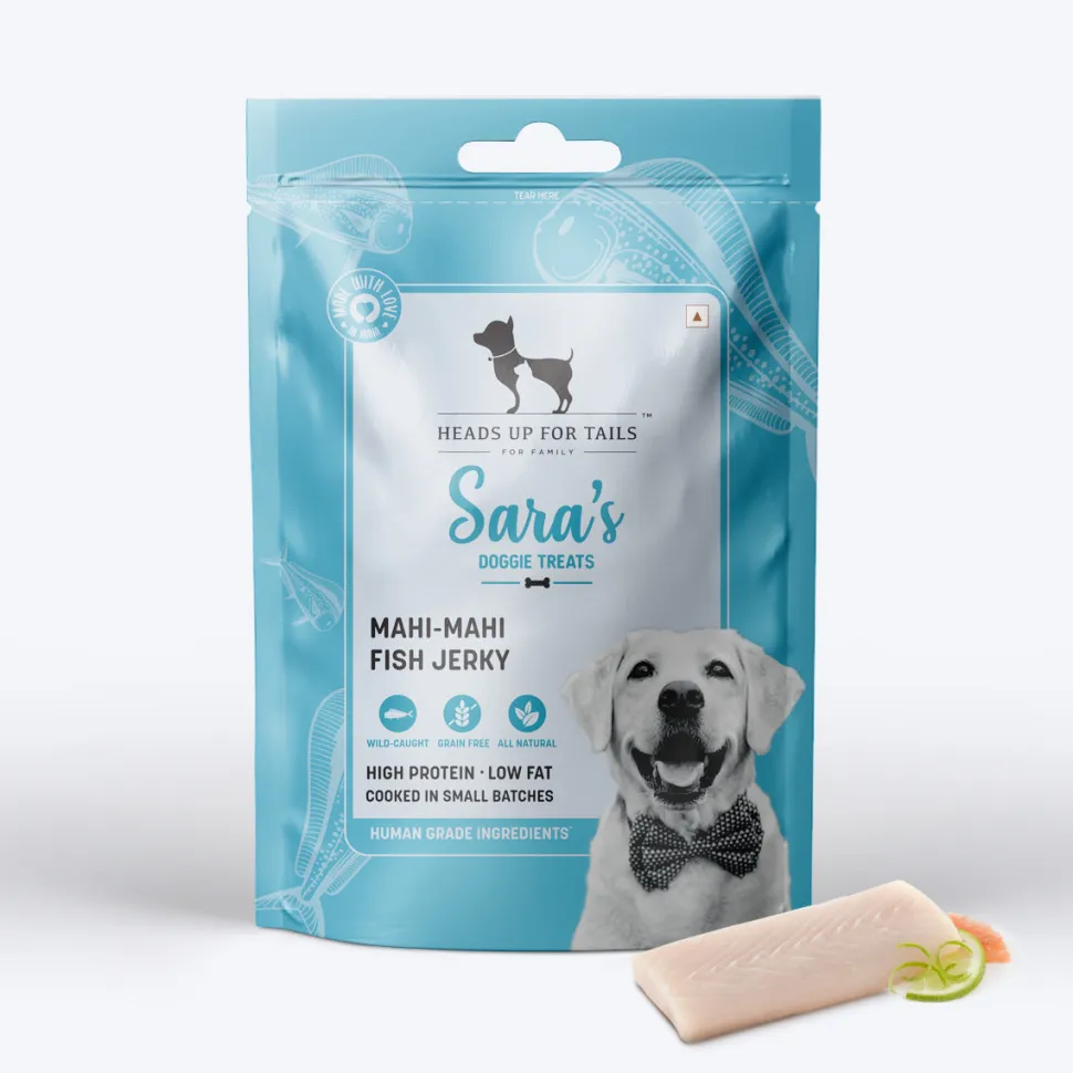 Sara's Mahi Mahi Fish Dog Treats Single-Ingredient 70g