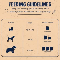Sara's Wholesome Chicken & Brown Rice Dog Food 10x100g