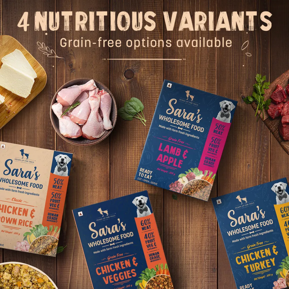Sara's Wholesome Food: All-in-One - 6x300 gm