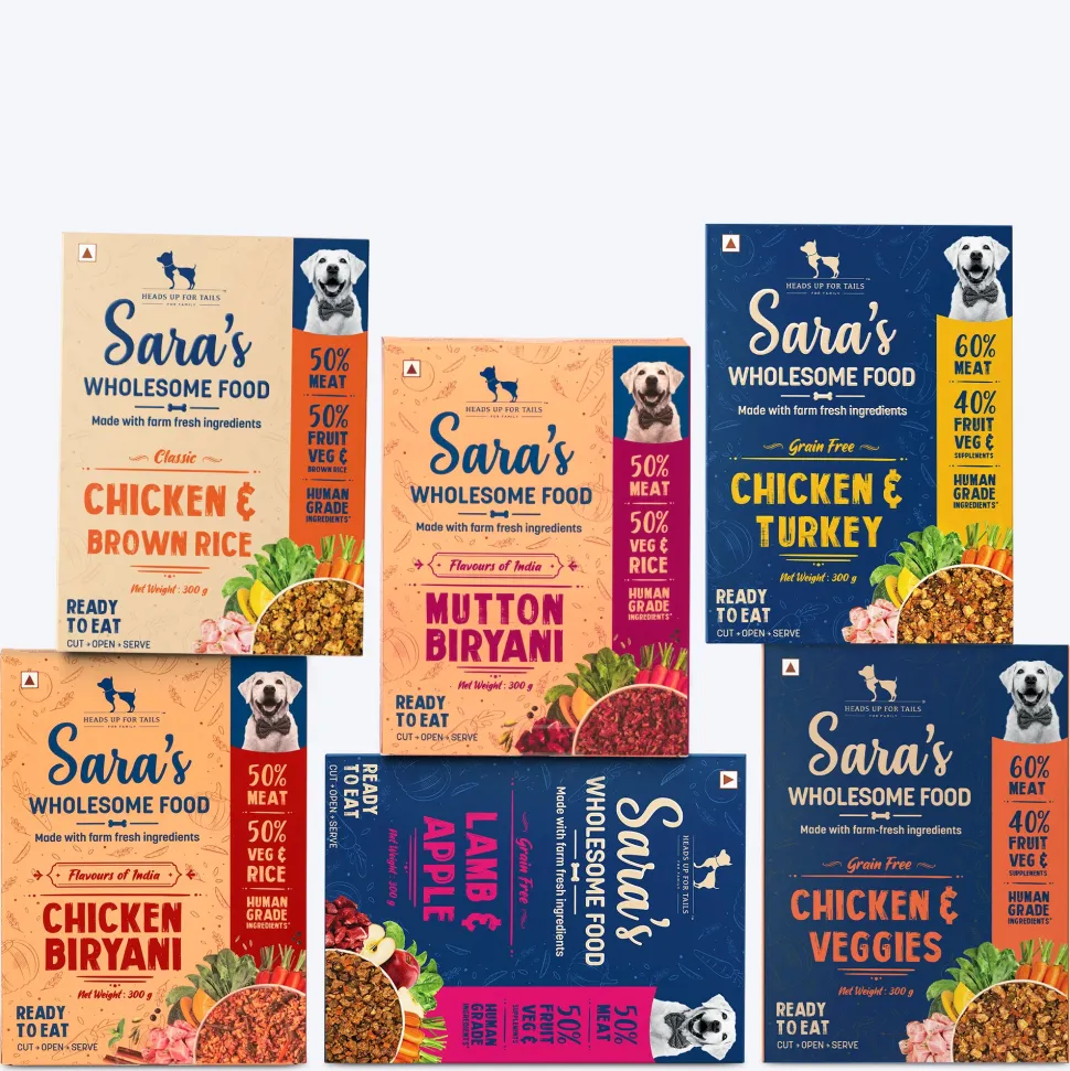 Sara's Wholesome Food: All-in-One - 6x300 gm